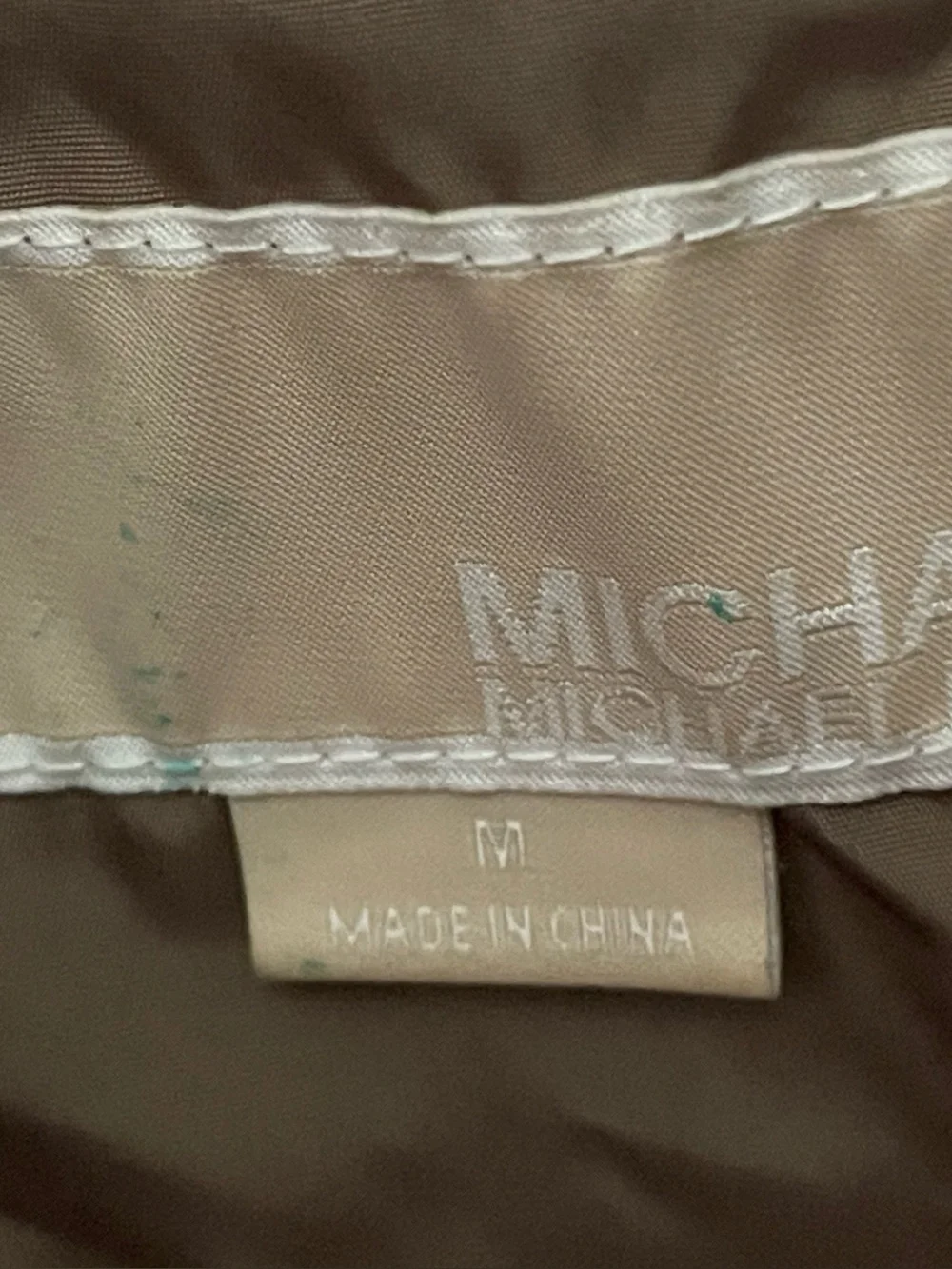 Michael Kors lightweight quilted